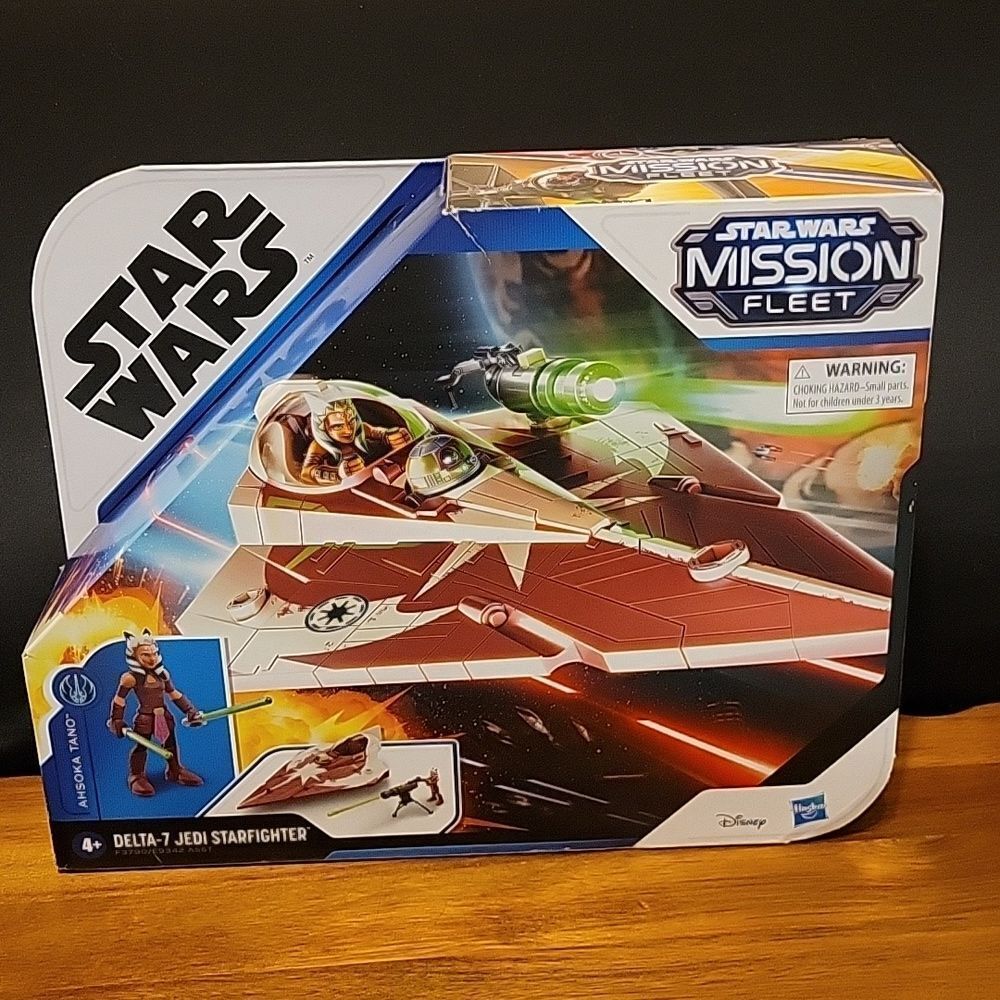 Star Wars 🎁 Mission Fleet Delta-7 Jedi Starfighter